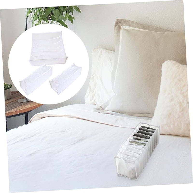 3pcs Closet Underwear Organizer With Multiple Compartments For Socks Panties Space Saving - Image 3